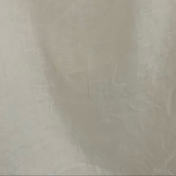 Zara Linen Bell Sleeve Blouse size XS - Picture 4 of 11